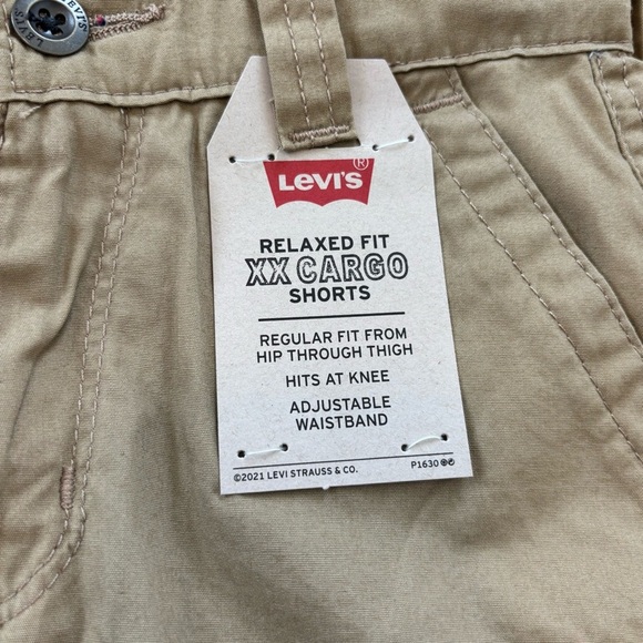Levi's Little Boys Tan Cargo Shorts Size 6 NWT - Picture 3 of 8